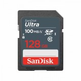 Cumpara ieftin Card Memorie SDXC SanDisk Ultra, 128Gb, Clasa 10 SDSDUNR-128G-GN3IN