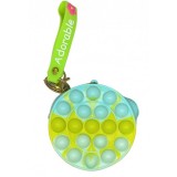 Cumpara ieftin Portofel Pop It Rotund Verde Bleu