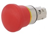 Comutator de Siguranță 22mm Roșu IP67