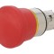 Comutator de Siguranță 22mm Roșu IP67