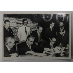 AMBASADORUL ROMAN LA O.N.U. , MIHAIL HASEGANU , IN TRATATIVE LA SANTIAGO DE CHILE , FOTOGRAFIE , ANII &#039; 60 - &#039; 70