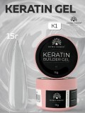 Gel pentru modelarea unghiilor 15 g, Keratin Builder Gel, K1