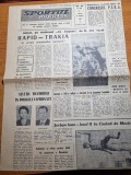 Sportul popular 18 octombrie 1967-rapid-trakia in CCE,ciclismvolei,handbal