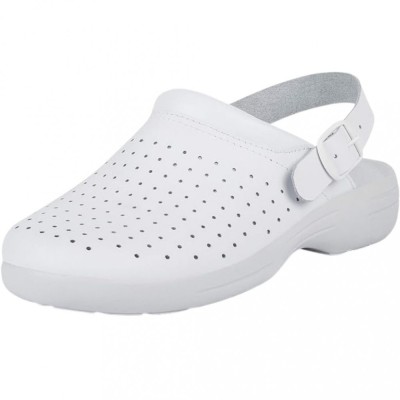 Papuci Soft din piele cu talpa anti-alunecare din spuma moale, pentru profesionistii din domeniu sanatatii, doctori, asistente, alte cadre medicale, a foto