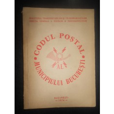 Codul postal al Municipiului Bucuresti (1976)