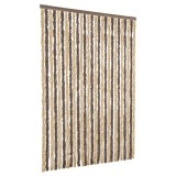 Cumpara ieftin Perdea pentru insecte, maro inchis si bej, 118x220 cm, chenille