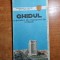 bucuresti - ghidul traseelor de transport in comun - august 1982 -dim. 66/46 cm