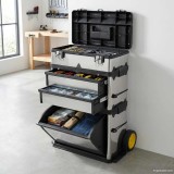 Cutie de scule cu roți, 3 părți, &icirc;nlocuiește 140174 140301