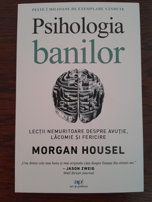 Morgan Housel Psihologia banilor