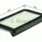 Filtru aer HYUNDAI ACCENT III (MC) (2005 - 2010) BOSCH F 026 400 093