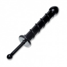 Dildo Sticla Black Swirl foto