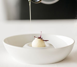 Platou degustare, diametru 15.4 cm