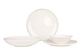 Bonna Set de vesela (Large) - Retro - 24 bucăți - 6 persoane - Porţelan