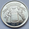 Moneda 25 cents 2017 Canada, unc, Stanley Cup, 125th Anniversary, km#2299