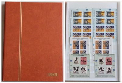 Romania 1995-2000 - Clasor vignete moderne 48 blocuri + 22 colite, viniete romanesti foto