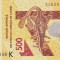 Bancnota Statele Africii de Vest 500 Franci 2023 - P719Ka UNC ( Senegal )