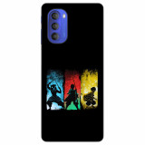 Husa compatibila cu Motorola Moto G51 5G Silicon Gel Tpu Model Demon Slayer Team