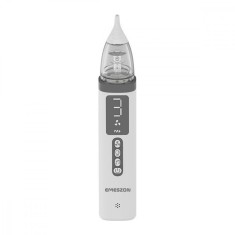 Aspirator nazal electric, Emeszon&reg;, Bebelusi si Copii, Silentios, 3 viteze, 7 Moduri lumina RGB, 10 Melodii, Acumulator, alb