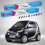 Cumpara ieftin Ștergătoare Smart Fortwo Coupe 451 2007-2015 | Set Față Flat Premium &ndash; TeamCar&reg;