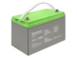 Acumulator gel 12V 100Ah QOLTEC, nu necesită &icirc;ntreținere, 20A