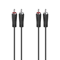 Cablu RCA Hama 205258, 2 RCA plugs - 2 RCA plugs, 3 m foto