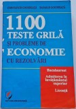 Gogoneata Constantin , Gogoneata Basarab, Teste grila si probleme de economie cu rezolvari