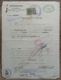 Certificat de origine a marfii, destinatia Constanta, Chio, Grecia 1936