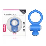 Cumpara ieftin Inel Penis cu Vibratii, Power Clit Blue (DB)