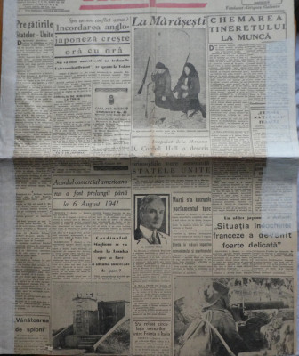 Ziarul Timpul, 9 august 1940 foto