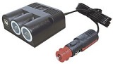 DREIFACHSTECKDOSE MIT POWER USB-DOPPELSTECKDOSE SERIE 7100 INTERB&Auml;R