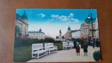 Carte postala, Arad Parcul Kossuth, 1917