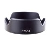 Parasolar EW-54 pt. Canon EF-M 18-55mm f/3.5-5.6 IS STM (Inlocuieste EW54, Montura Baioneta, Negru, Plastic)