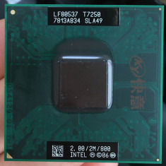 Procesor laptop second hand Intel Core 2 Duo T7250 SLA49 2.0GHz