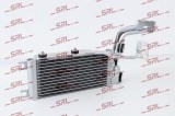 Radiator ulei BMW seria 3 E90, E91, E92, E93 2005-13, X1 E84 2009-15; dimensiuni [mm] 261x127x25; 17227521376; 7521376; SRLine, aftermarket