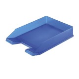 Tavita documente A4 suprapozabila plastic Herlitz albastru
