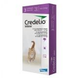 Elanco Credelio Cat 12mg Pisici 0.5-2kg, 3 Tablete Masticabile Antipureice Protectie 30 Zile