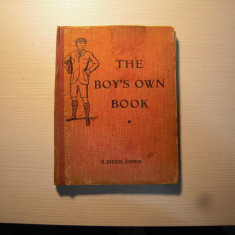 Carte engleza: The boy's own book (Invatare lb. engleza), Ed. Henri Didier, 1931