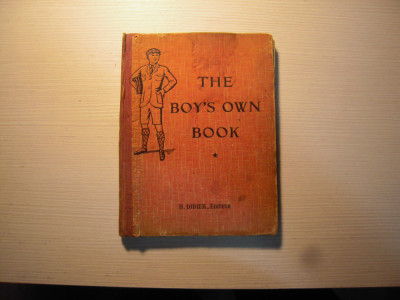 Carte engleza: The boy&amp;#039;s own book (Invatare lb. engleza), Ed. Henri Didier, 1931 foto