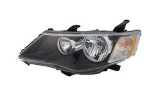 Far Mitsubishi Outlander (Cw0) 03.2007-10.2009, Stanga, tip bec Hb3+Hb4, reglare electrica, ECE, culoare negru, Depo, 8301A159, 8301A703