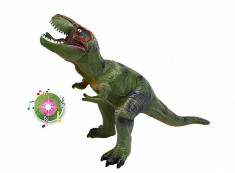 Figurina Papo - TRex Verde Dinozaur cu sunete 60x37x22 cm foto