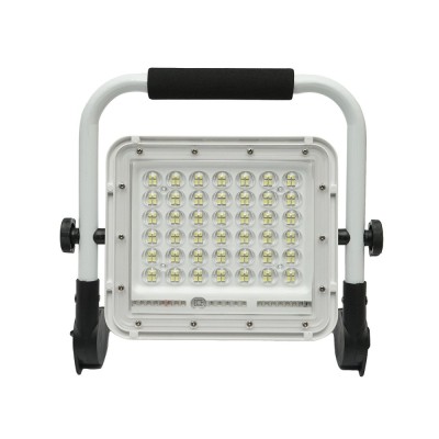 Lampa de lucru LED portabila 60W, 6500K cu acumulator reincarcabil si cadru stativ IP65 foto