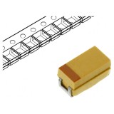 Condensator Tantal Low ESR 15uF 35VDC SMD C 2312 &plusmn;10%