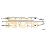 Cablu frana mana Opel Astra H (L48) Cofle 115952, parte montare : spate
