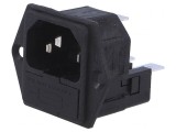 Conector Alimentare AC 10A 250V IEC 60320