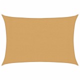 Cumpara ieftin Panza parasolar, nisipiu dreptunghiular 3x4 m HDPE 160 g/m&sup2;