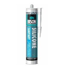 Silicon sanitar Bison, pentru baie si bucatarie, transparent, 280 ml