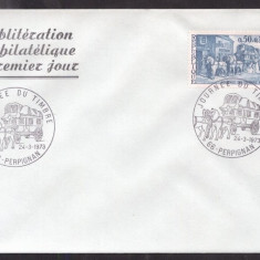France 1973 UPU Stamp Day FDC K.409