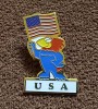 Insigna fotbal - STATELE UNITE ALE AMERICII (SUA - Campionatul Mondial FRANTA 1998)
