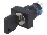 Comutator cu Cheie 3PST &Oslash;16mm
