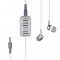 Handsfree Nokia HS-44 + adaptoare AD-44 si AD-53 alb pentru Nokia 5700 XM, 6110 N, 6120c, 6290, E51, E90, N76, N81, N81 8GB, N95, N95 8GB